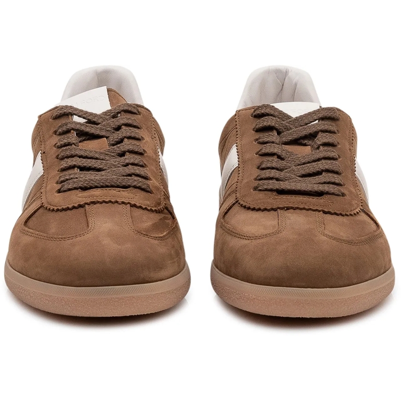 Tom Ford Low-Top-Sneaker Sneakers Terence in Nabuk braun(Image 2)