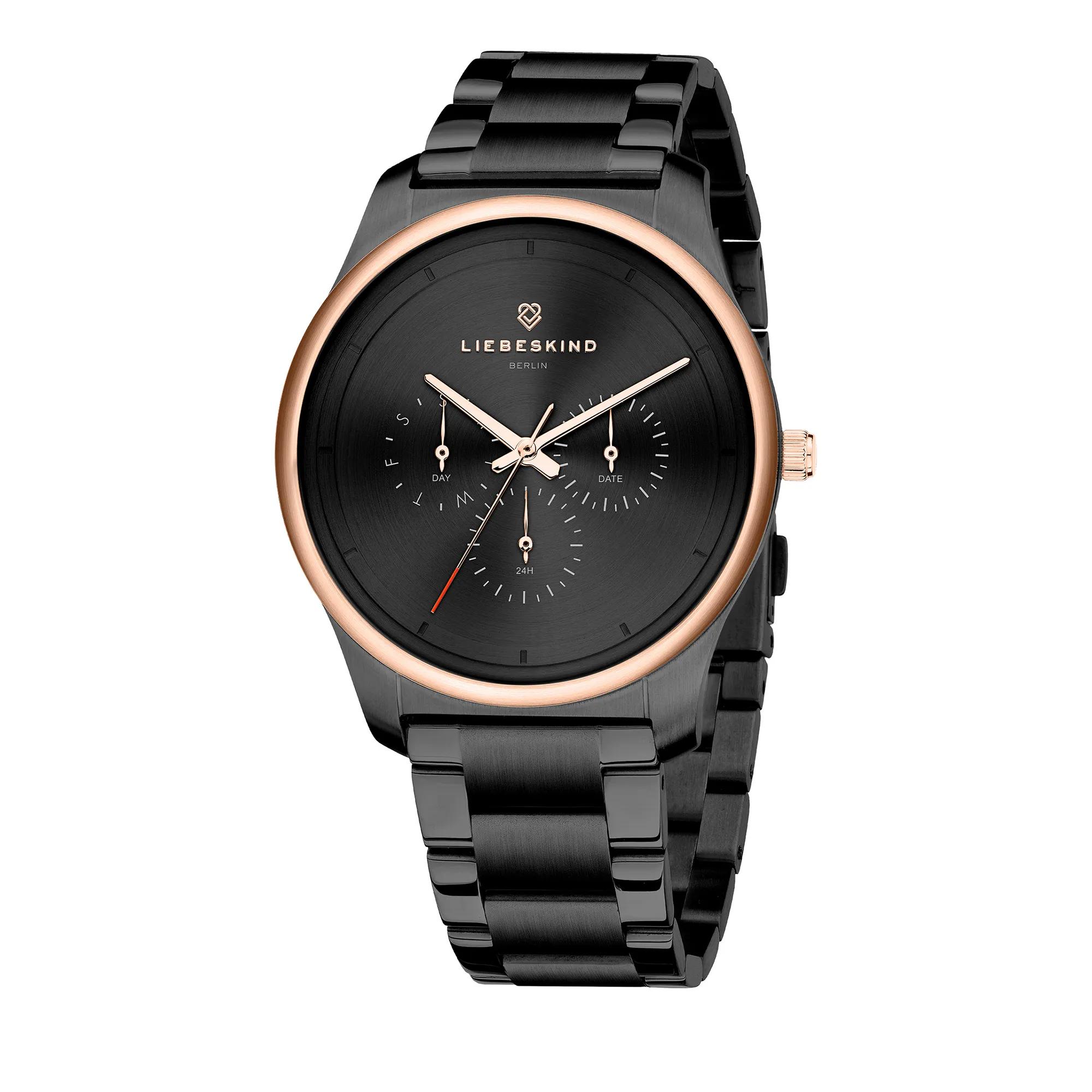 Thumbnail - Liebeskind Berlin Uhren - Edelstahl Classic x Trends - Gr. unisize - in Schwarz - für Damen