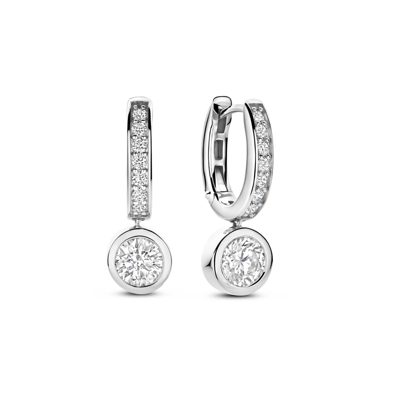 Ti Sento Ohrstecker 925er Sterlingsilber Ohrringe silber