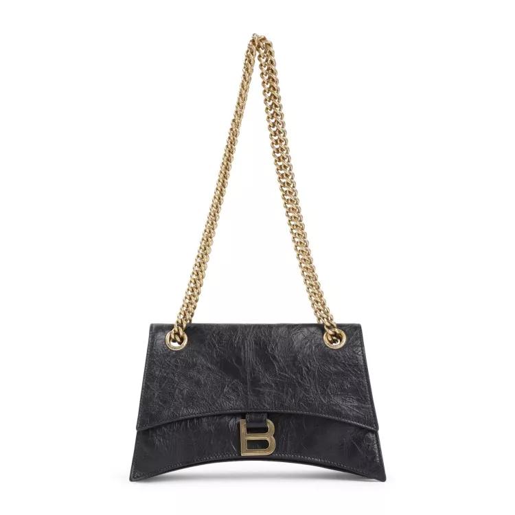 Balenciaga Shopper - Crush Chain S Bag - Gr. unisize - in Schwarz - für Damen