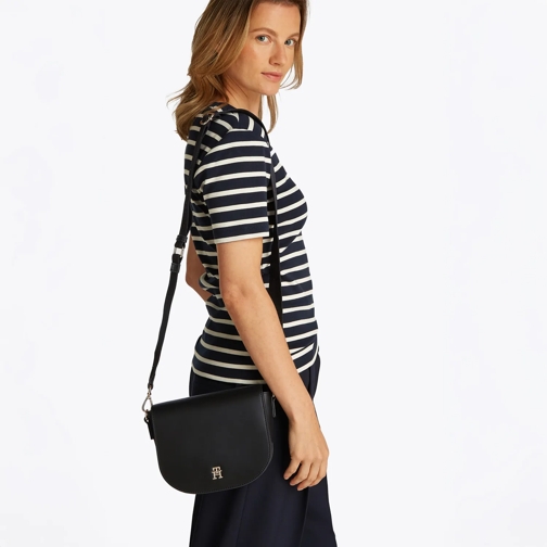 Tommy Hilfiger Sac à bandoulière Logotape Handtasche Schwarz (Image 2)