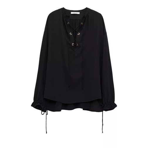 Dorothee Schumacher SOPHISTICATED VOLUMES Bluse 999 Pure Black 