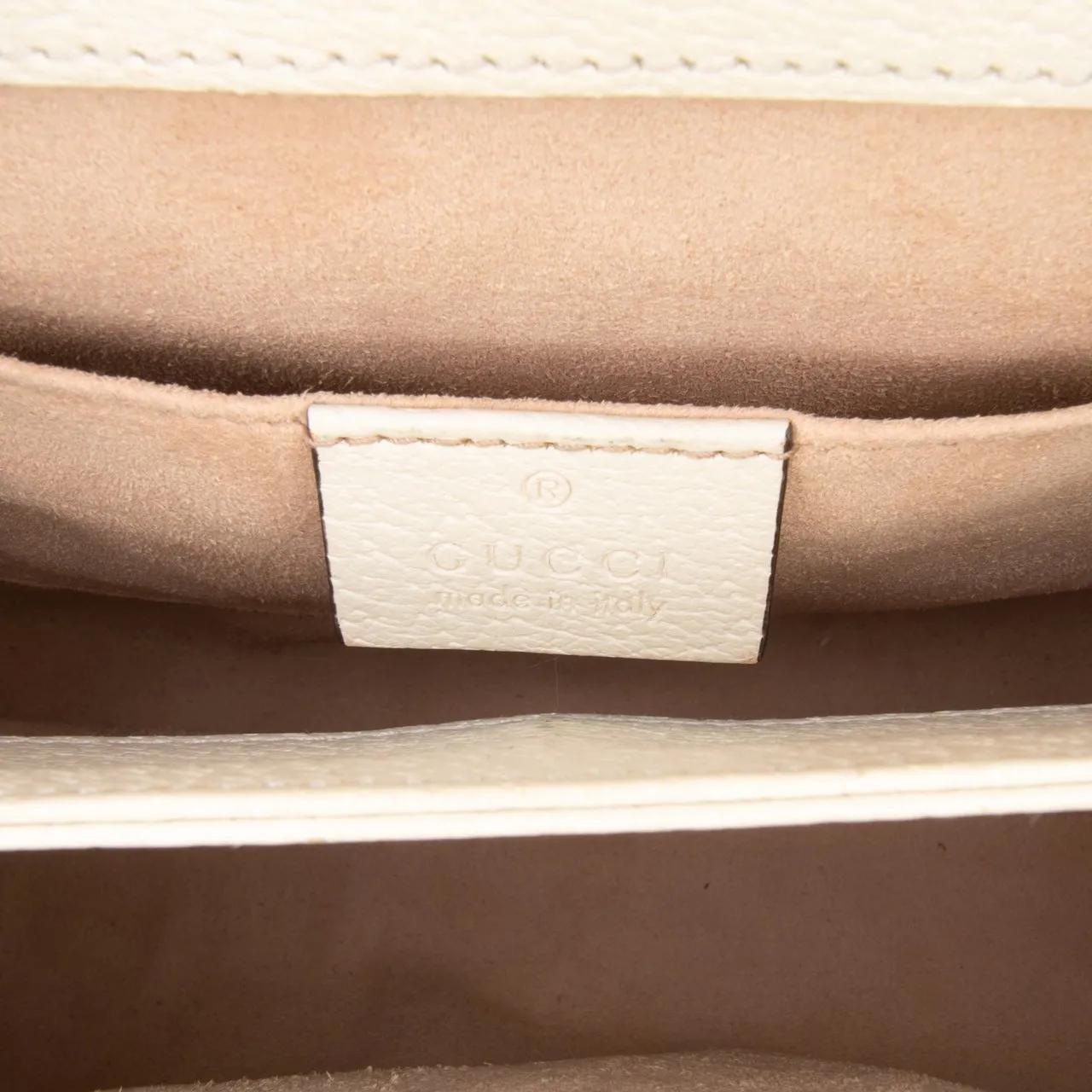 Thumbnail - Gucci Hobo Bags - Small Calfskin Ophidia Chain Crossbody - Gr. unisize - in Weiß - für Damen