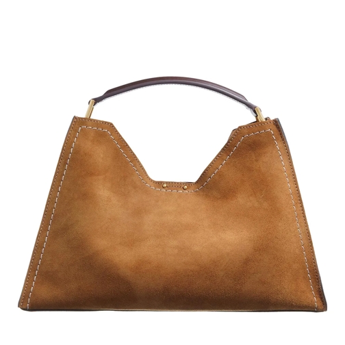 Gianni Chiarini Aurora Cognac Satchel