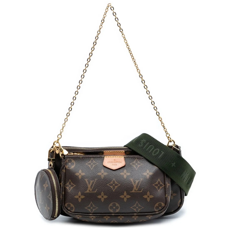 Louis Vuitton Schultertasche Monogram Multi Pochette Accessoires braun