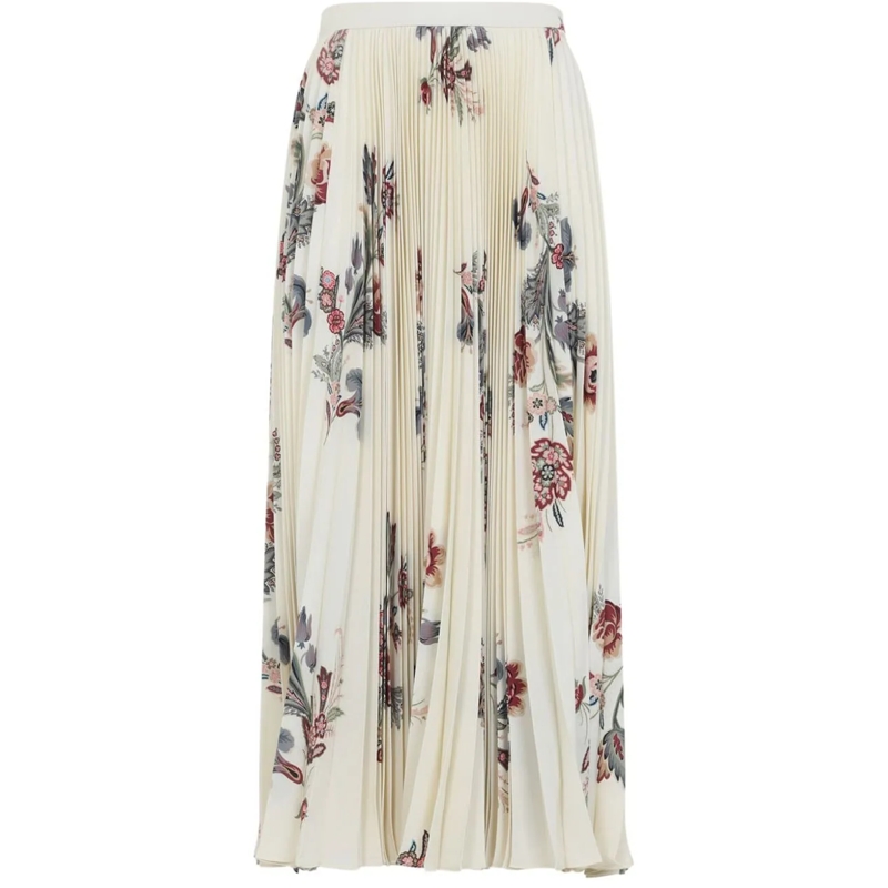 Etro Jupe longue Skirts Beige weiß