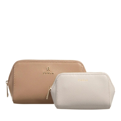 Furla Furla Camelia M Cosmetic Case Set Deserto+Vaniglia Necessaire