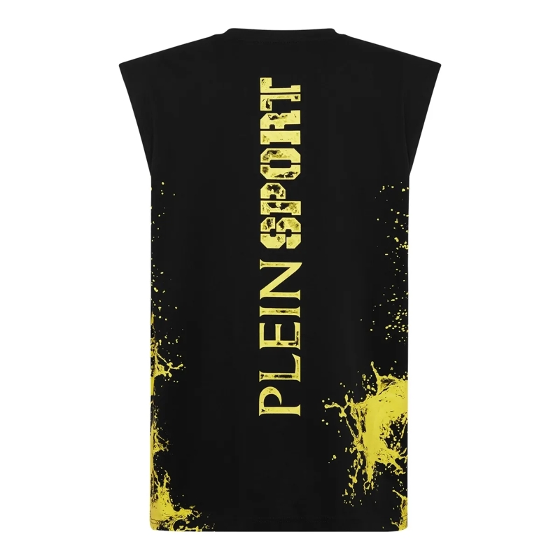 Plein Sport Top Tank-Top Splash schwarz(Image 2)