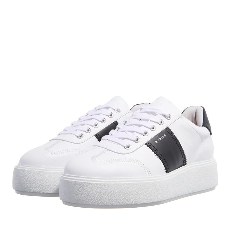 Nubikk Low-Top-Sneaker Elise Wing White Leather Black