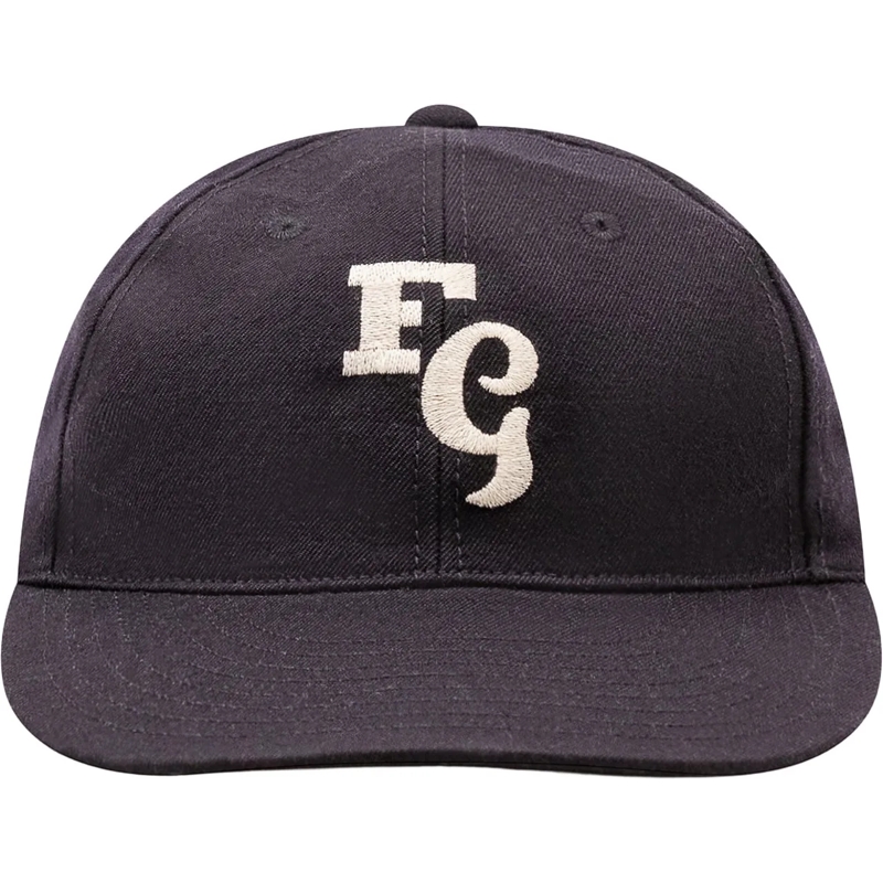 FEAR OF GOD  Cappello Baseball con Logo Ricamato dunkelgrau