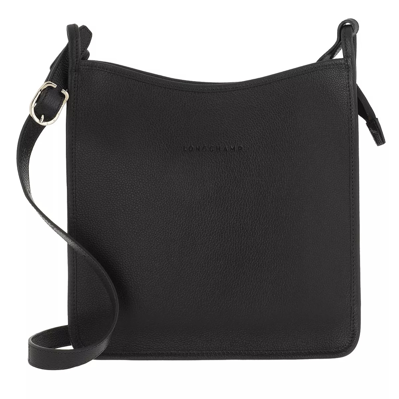Longchamp Crossbody Bag Zipped Crossbody Bag Large Black