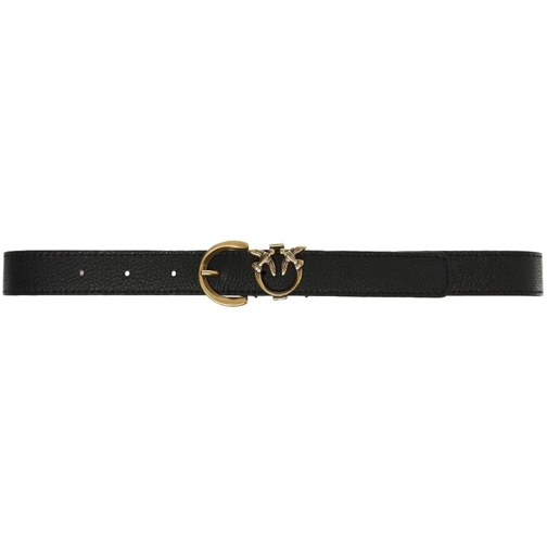 Pinko Riem Belt with logo buckle schwarz