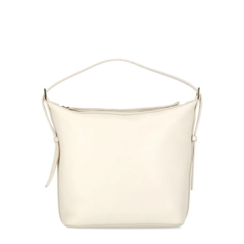 Fabiana Filippi Sac à bandoulière Ivory Pebbled Letaher Bag Neutrals
