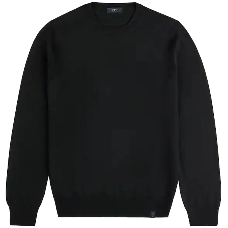 Fay  Sweaters Black schwarz