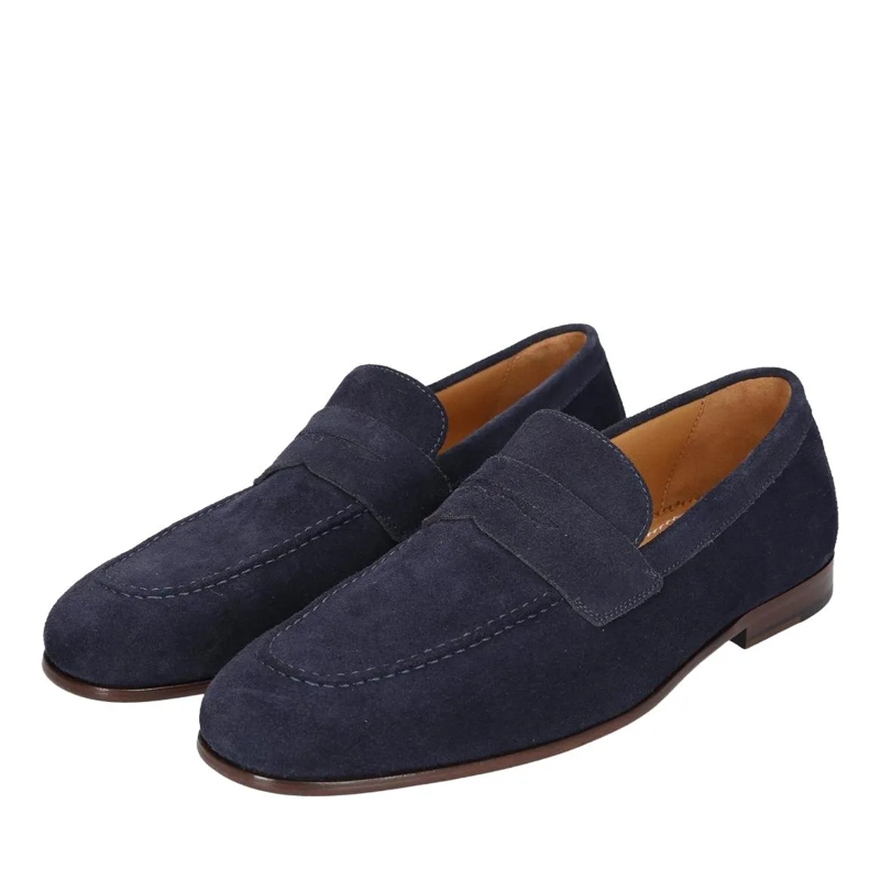 Heinrich Dinkelacker Loafer Loafer Amalfi Plain V dunkel-blau(Image 2)