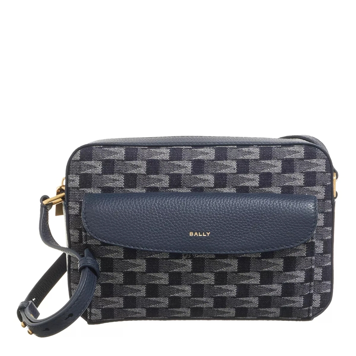 Bally Bar Daniel Midnight 21 Oro Crossbody Bag