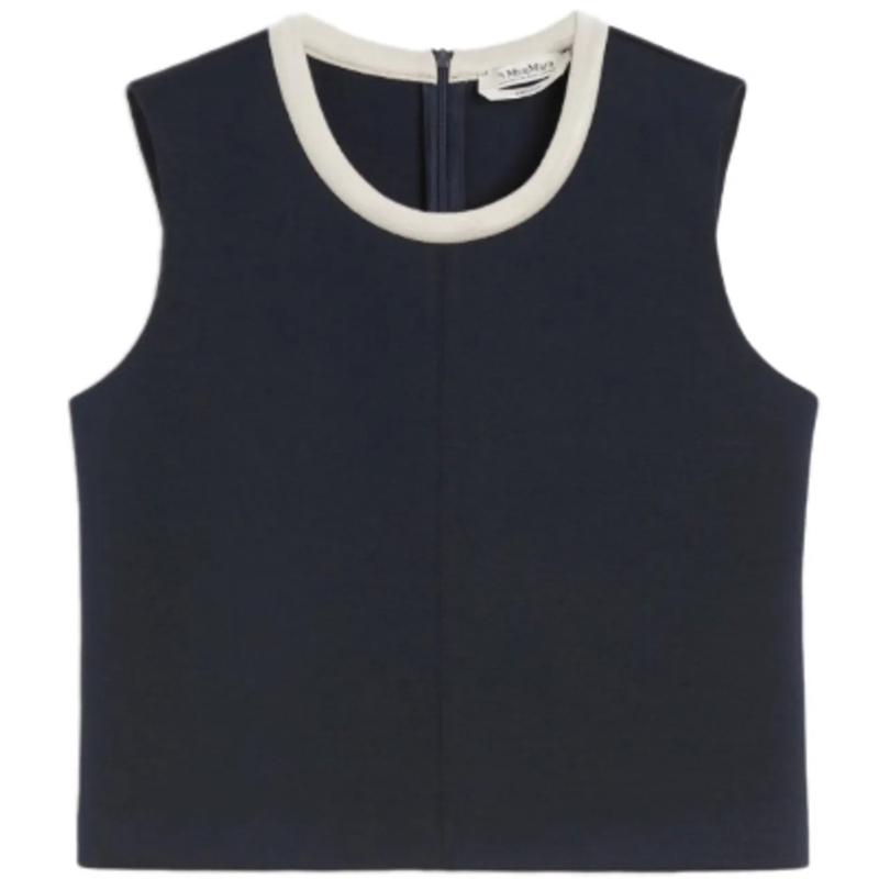 Max Mara T-Shirt Top Blue blau