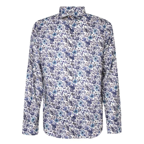 Paul Smith Long Sleeves Cotton Shirt Multicolor 