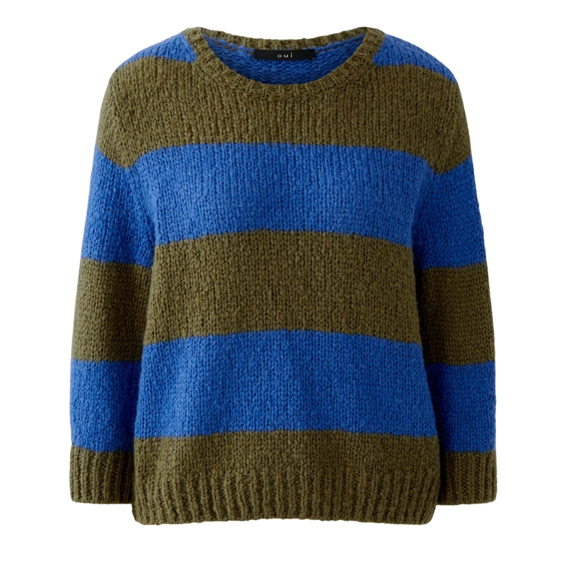 Oui Pullover Pullover ESMY khaki