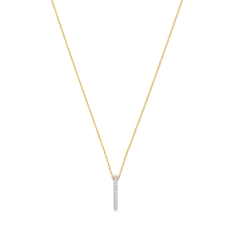 Isabel Bernard Collier court De la Paix Flavie 585 Gold Kette Gold