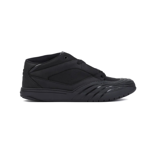 Givenchy Low-Top Sneaker Black Calf Leather New Line Men Shoes Mid-Top Snea Black