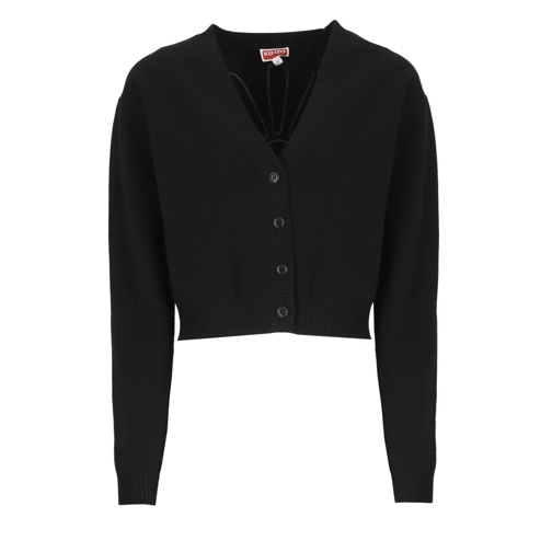 Kenzo Strickjacke Marguerite Cardigan Black