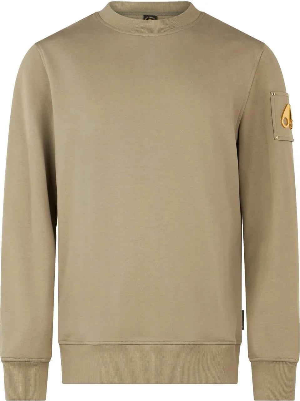 Thumbnail - Moose Knuckles - Snyder Crewneck Sage Gold - Größe XS - braun