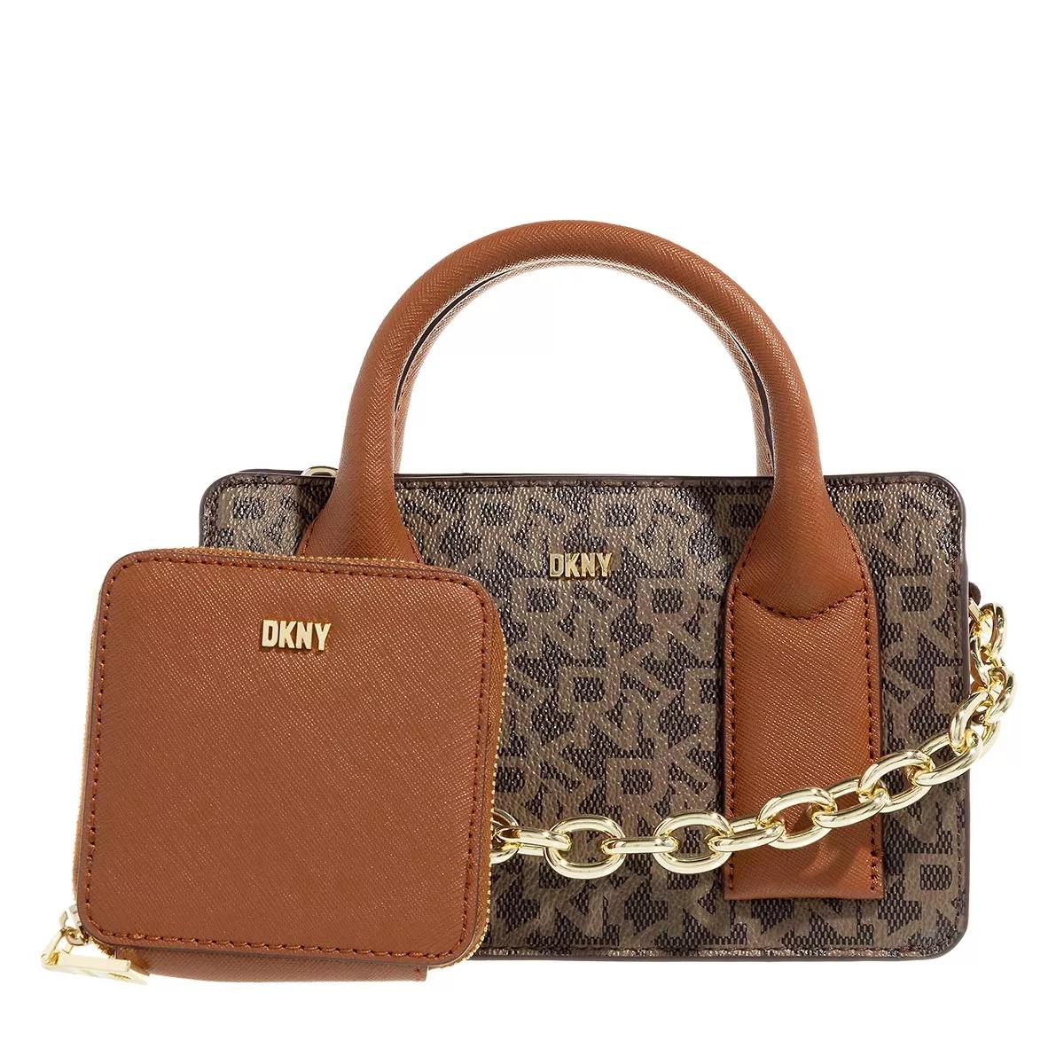 DKNY Otto Mocha/Caramel Crossbody Bag