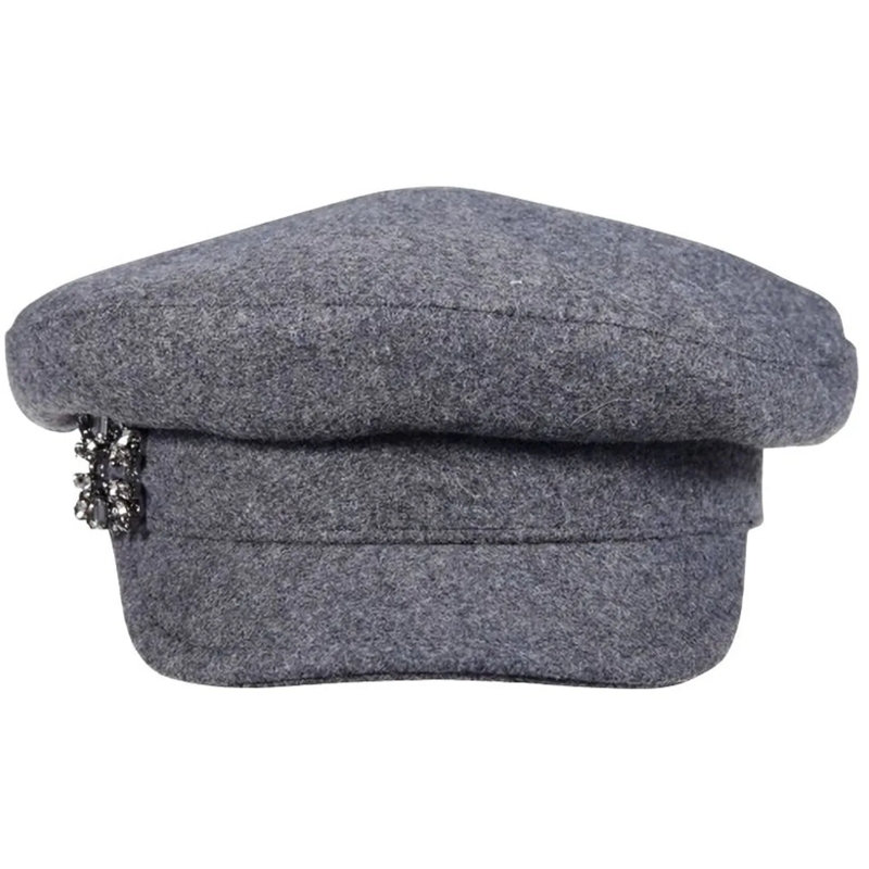 Roger Vivier Mütze Hats Grey grau