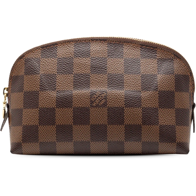 Louis Vuitton Necessaire Damier Ebene Cosmetic Pouch PM braun