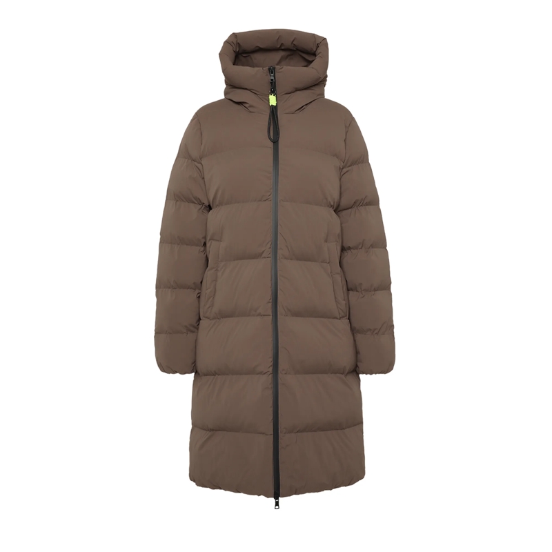 No1 Como Wintermantel Steppmantel LUZIE taupe