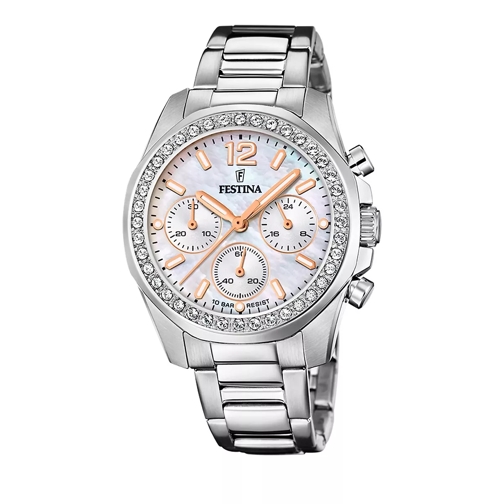 Festina Stainless Steel Watch Bracelet Silver Quartz Watch