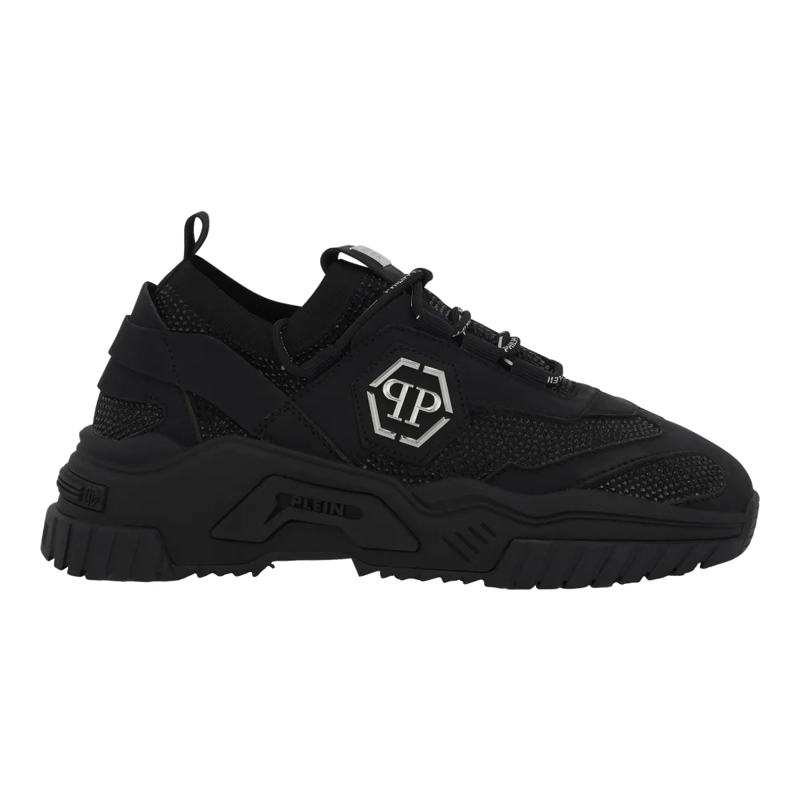 Philipp Plein Low-Top-Sneaker Low-Top Sneakers Predator Strass schwarz(Image 3)