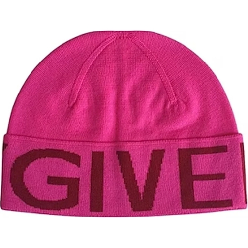 Givenchy  Givenchy Wool Logo Hat rose