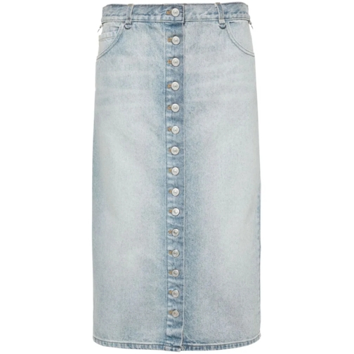 Courrèges JeanS-Röcke Denim Skirt Blue