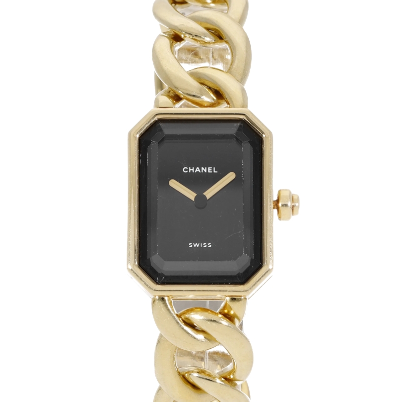 Chanel Automatikuhr Première Schwarz