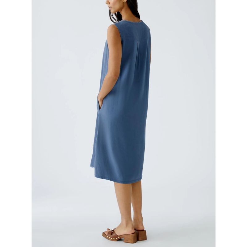 Oui Kleid Kleid blau (Image 3)