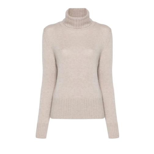 Allude Trui met col Wool Roll Neck Sweater Grey