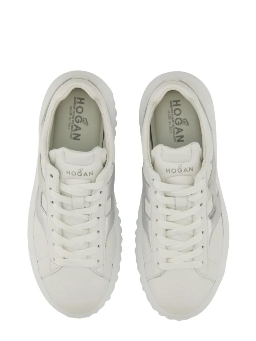 Thumbnail - Hogan Low-Top Sneaker - "H-Stripe" Sneaker - Gr. 40 (EU) - in Weiß - für Damen