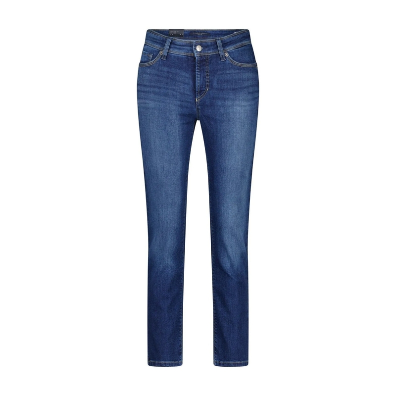 Cambio Jeans Straight-Leg Jeans Piper Short blau