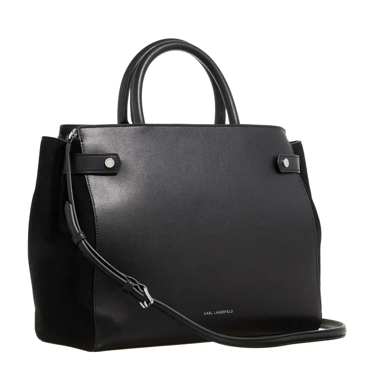 Karl Lagerfeld Totes & shoppers Ikon K Md Tote in zwart