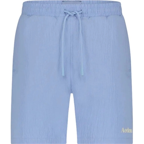 AEDEN Kurze Hosen Heren Korte Broek Blauw blau