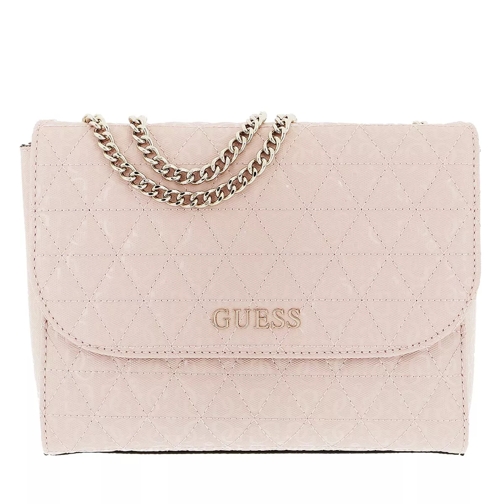 Guess Wessex Convertible Xbody Flap Blush Crossbody Bag
