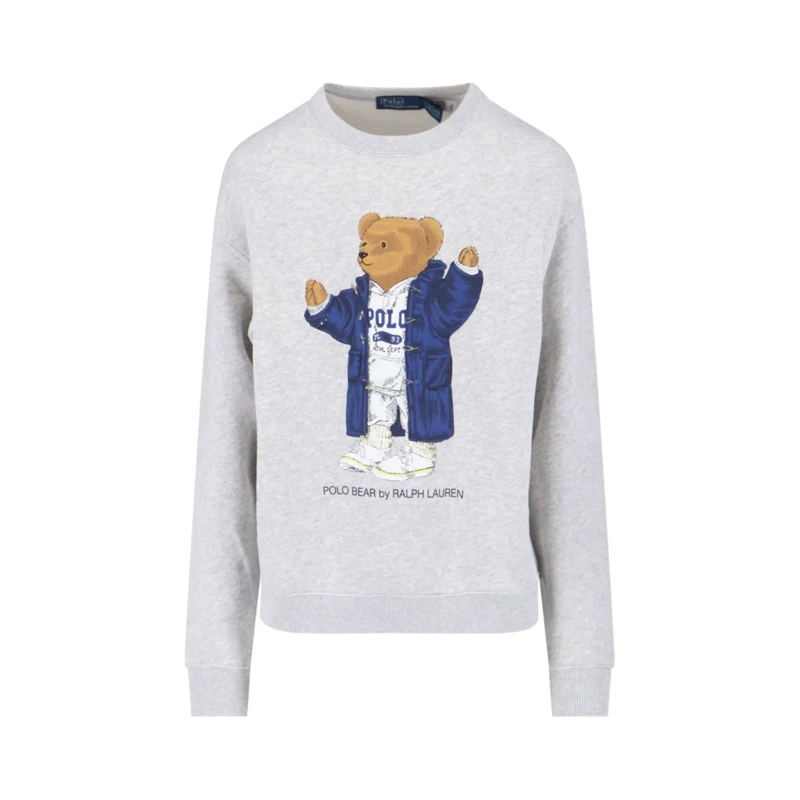Polo Ralph Lauren  Crewneck Sweatshirt "Polo Bear" Grey Grey