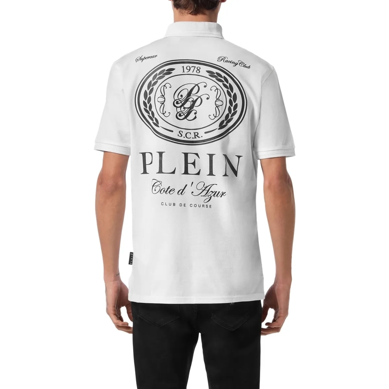 Philipp Plein Top Polohemd weiss(Image 2)