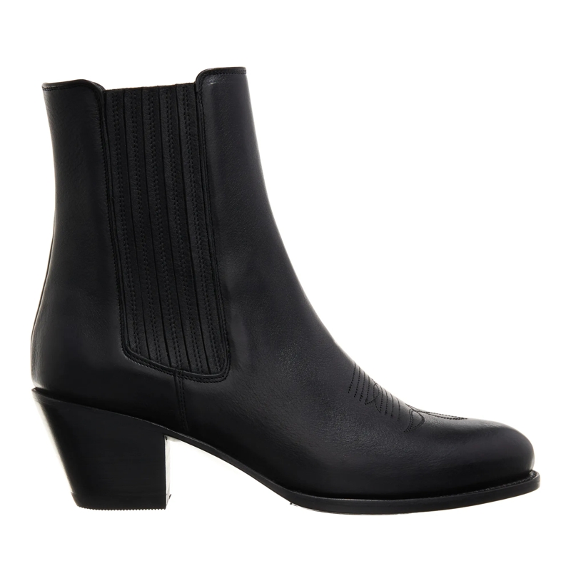 Polo Ralph Lauren Stiefeletten P Chls Wstrn-Boots-Mid Boot Black