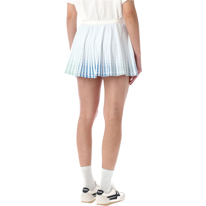 Casablanca Minirock Tennis Races Skirt Bianco weiß(Image 2)