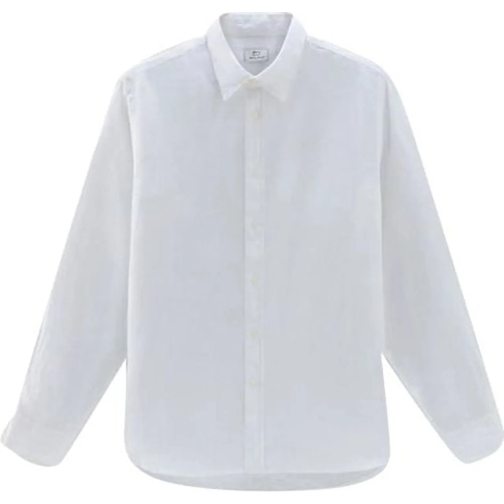 Woolrich Legere Oberteile Shirts White weiß