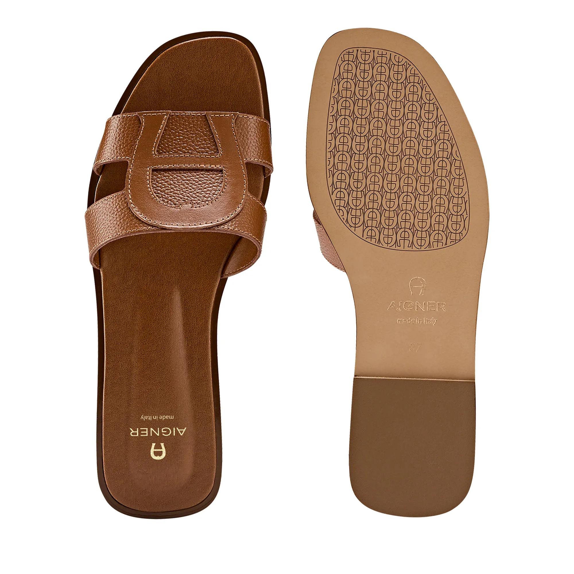 Thumbnail - Aigner Sandaletten mit Absatz - slide sandal LARA 1A - Gr. 42 (EU) - in Braun - für Damen