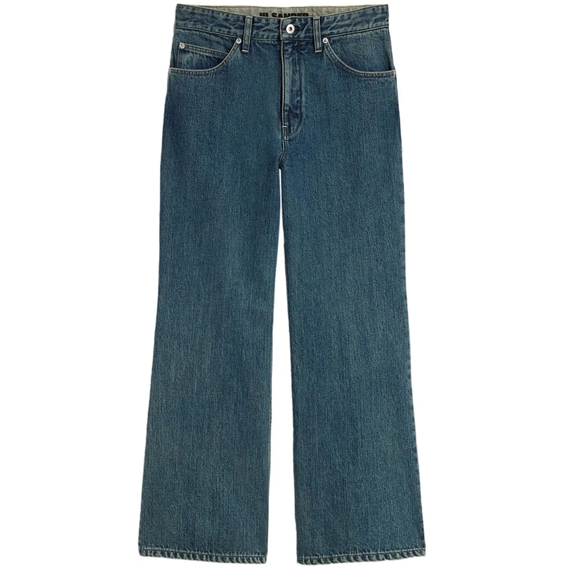 Jil Sander Jeans mit geradem Bein Jeans Blue blau